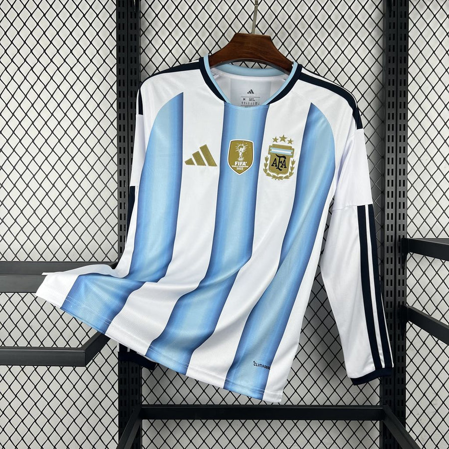 Jersey Argentina local 2026 manga larga
