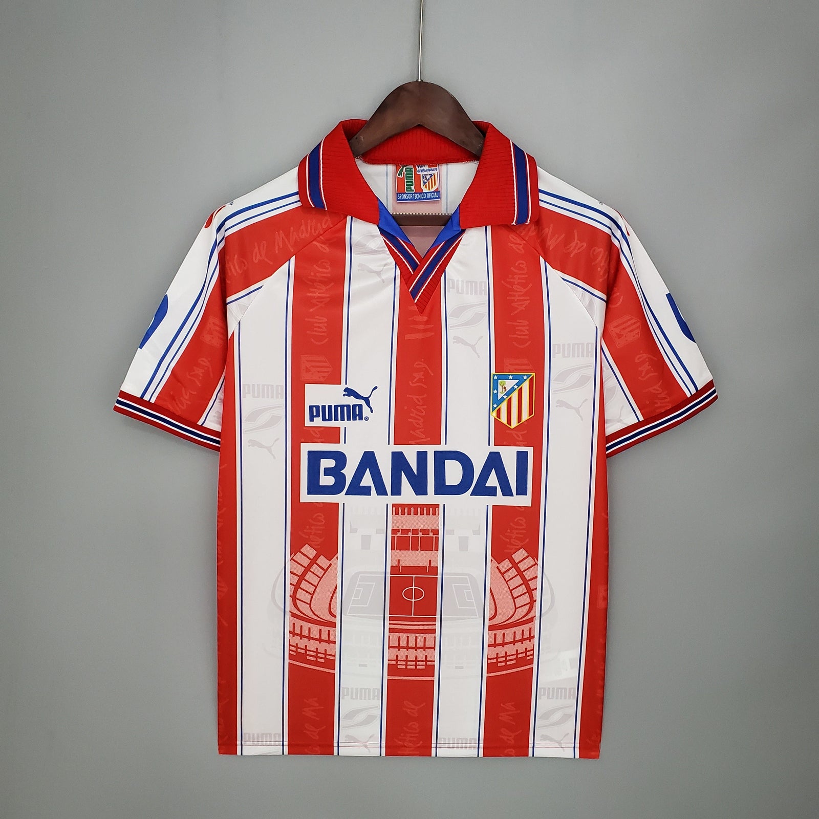 Jersey retro Atletico de Madrid 1996