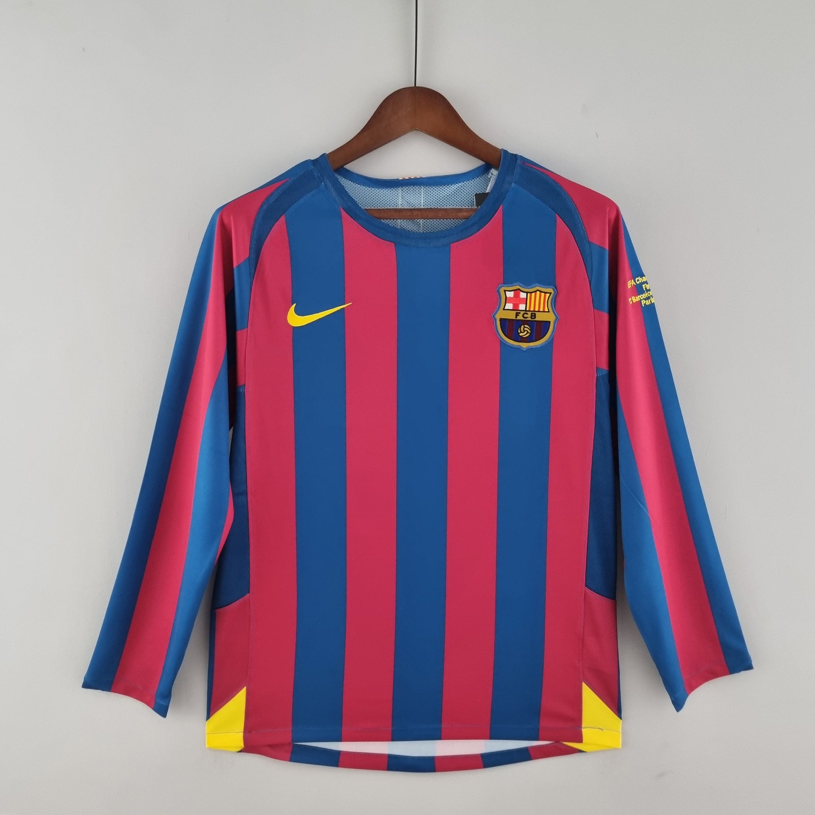 Jersey retro Barcelona manga larga 2005