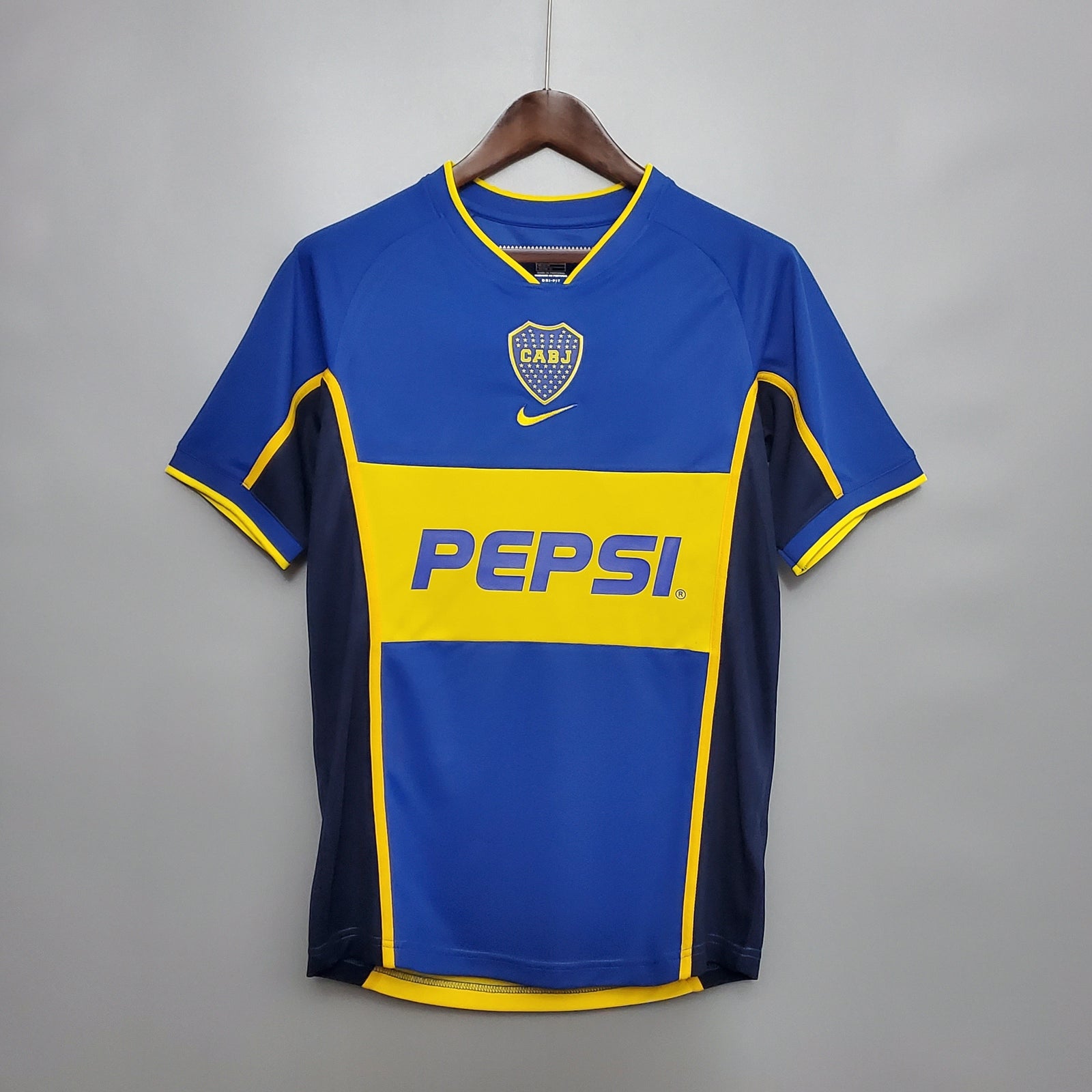 Jersey retro Boca Juniors 2002