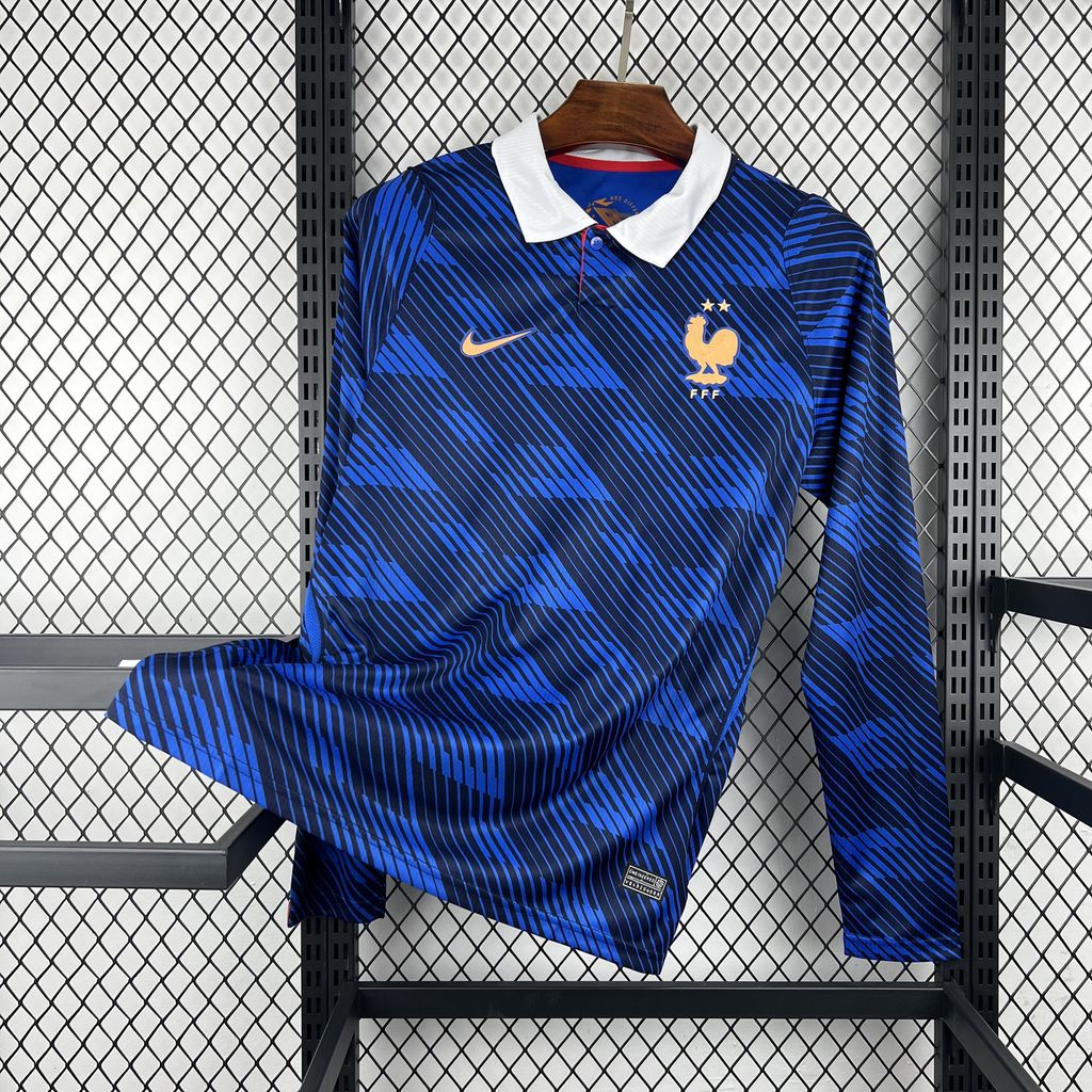 Jersey Francia local 2026 manga larga